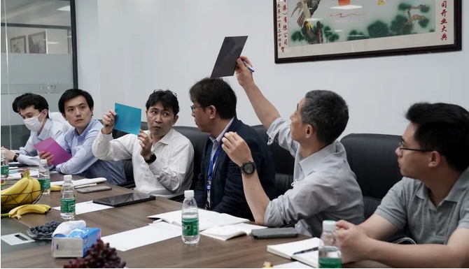 爱普生代表团莅临AG庄闲集团总部参观交流